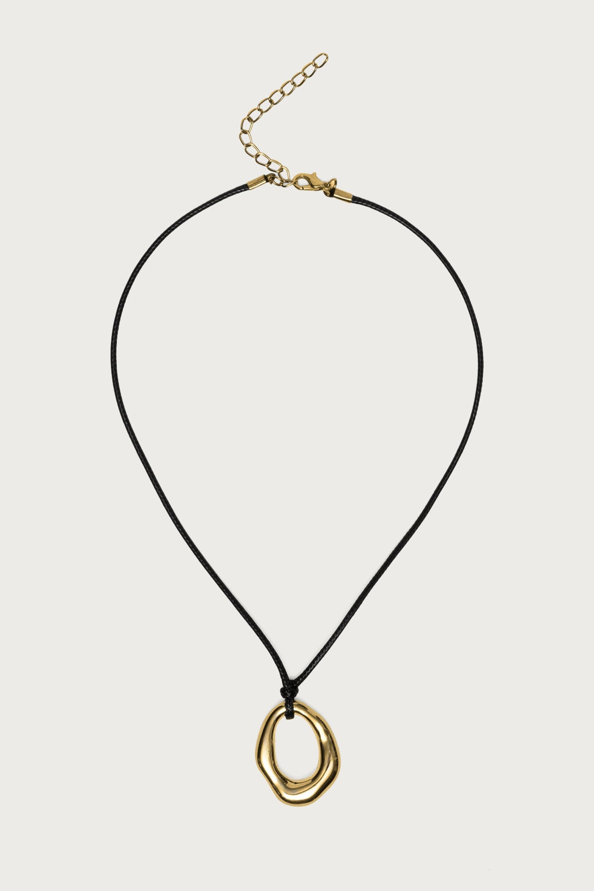 Hoop Cord Necklace