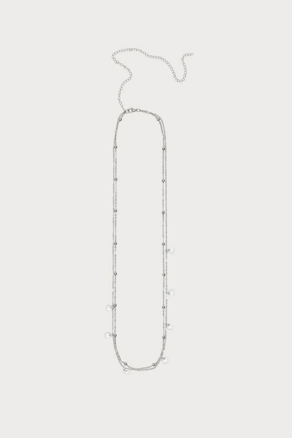 Gem & Bead Double Belly Chain