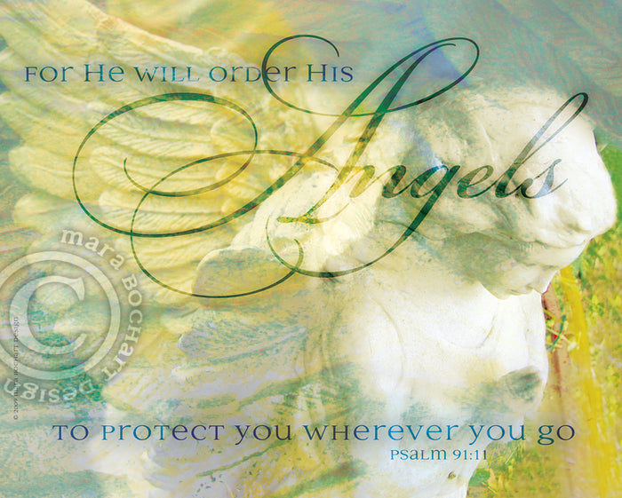 Angels - frameable print