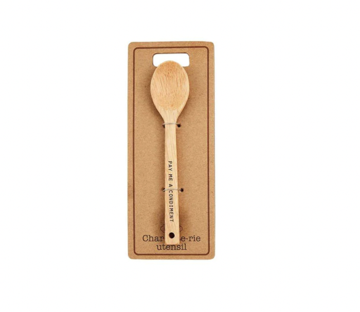Charcuterie Basket- Wood Spoon