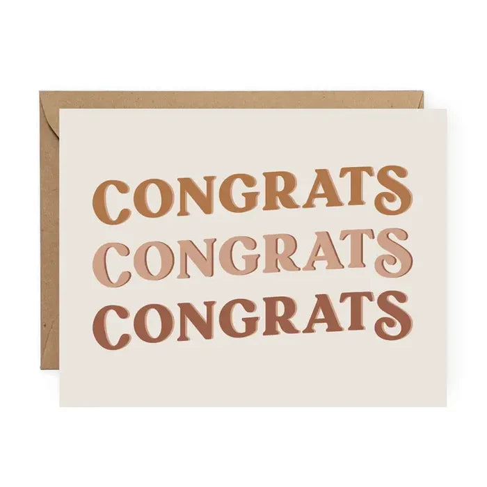 Congrats Greeting Card