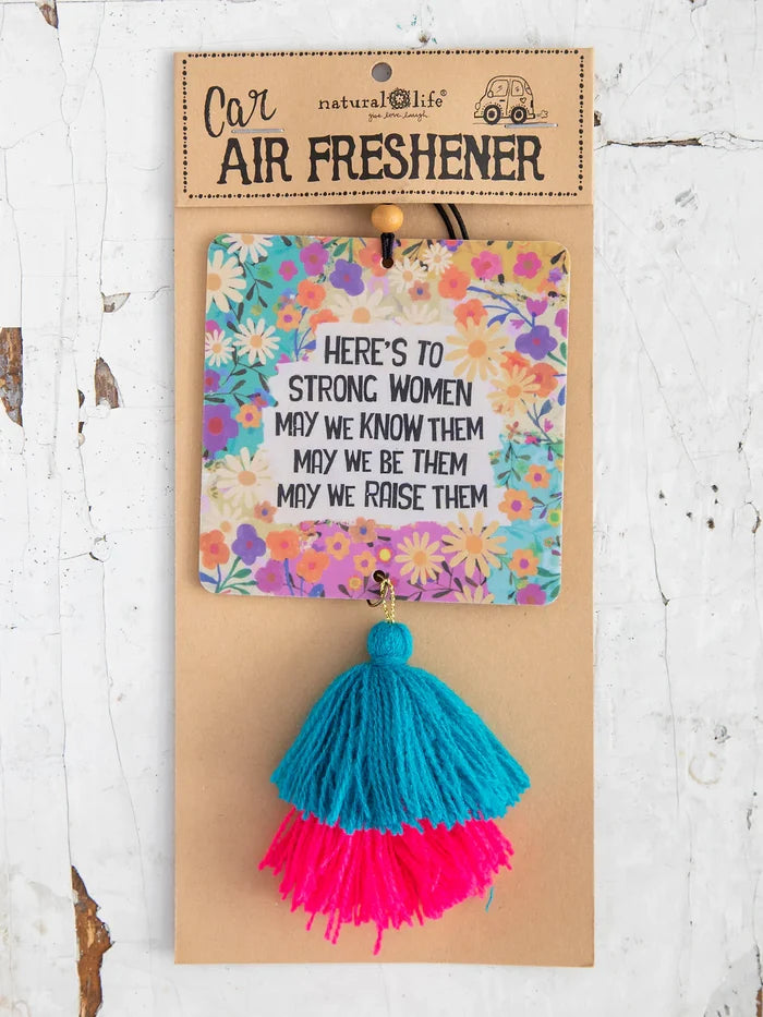Natural Life Car Air Freshener Strong Women