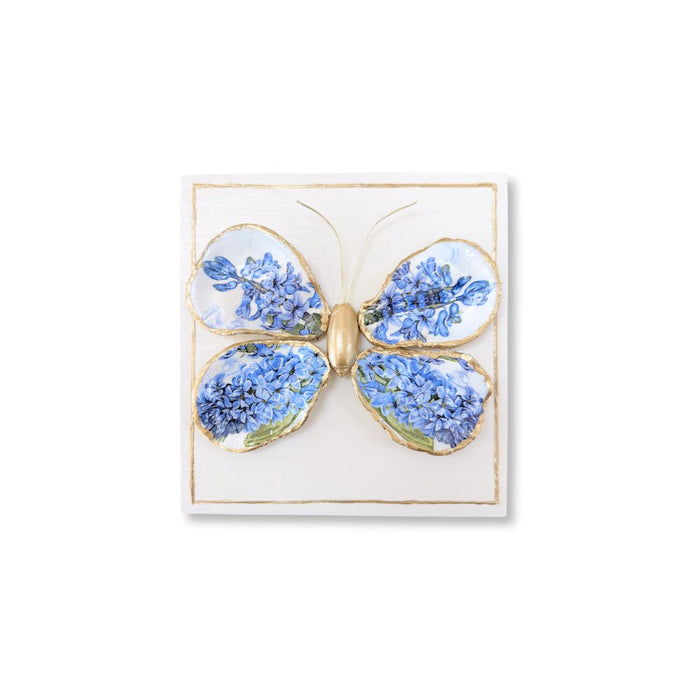 Oyster Butterfly- Hyacinth - 318 Art & Frame