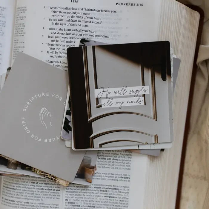 Scripture for Grief Card Set