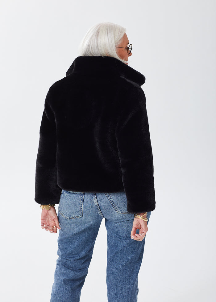 The Faux Fur Jacket - Discontinued Color