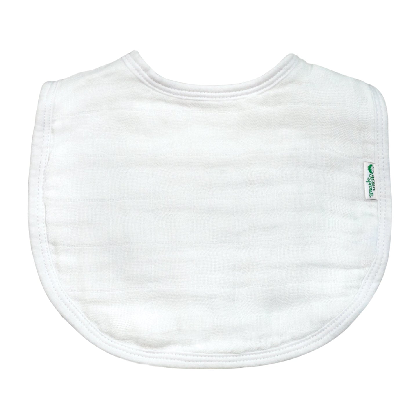 Organic Cotton Muslin Bibs (5 pack)