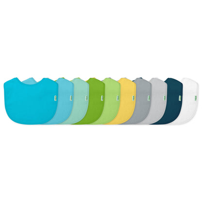 Stay-dry Everyday Bibs (10 pack)
