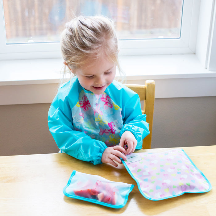 Snap + Go® Easy-wear Long Sleeve Bib