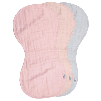 Organic Cotton Muslin Burp Cloths (3 pack)