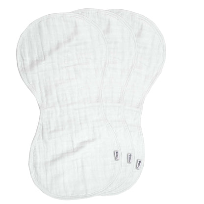 Organic Cotton Muslin Burp Cloths (3 pack)