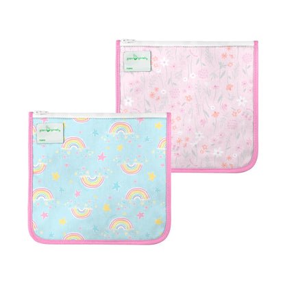 Reusable Insulated Sandwich Bags (2 pack)