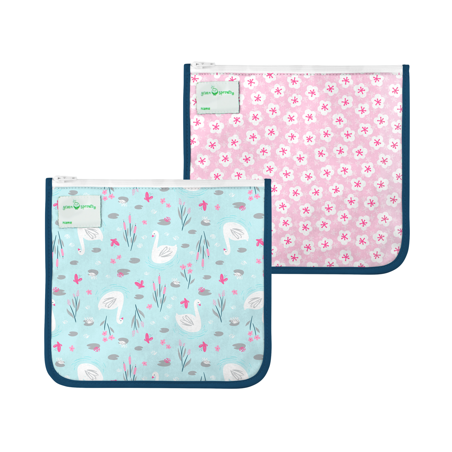 Reusable Insulated Sandwich Bags (2 pack)