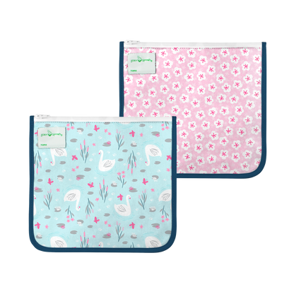 Reusable Insulated Sandwich Bags (2 pack)