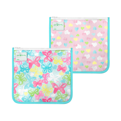 Reusable Insulated Sandwich Bags (2 pack)
