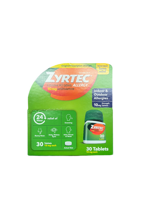 Zyrtec Allergy Tablet -30 count