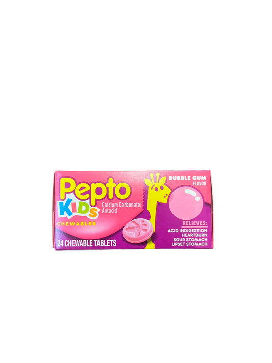 Kids Pepto Bismol Chewable Original Tablets 24ct