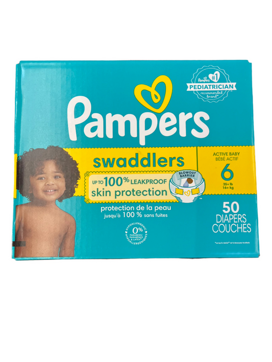 Pampers Swaddlers Size 6-50 ct
