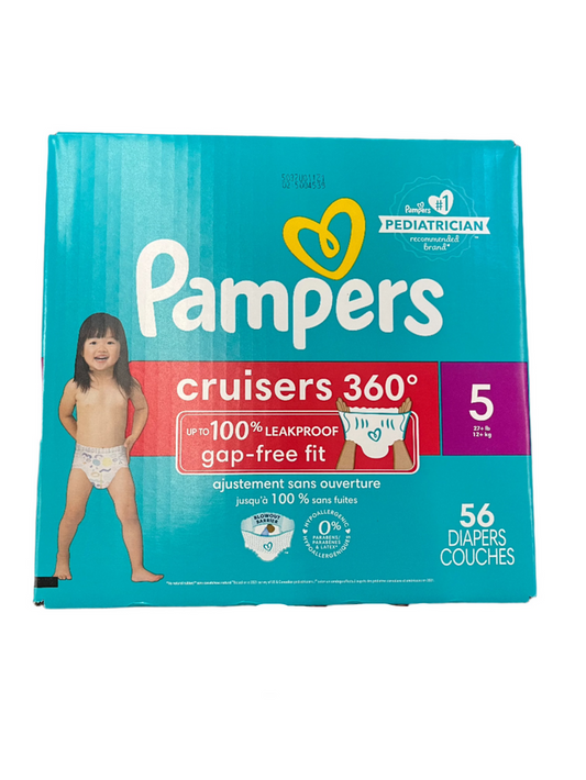 Pampers Cruisers 360 Size 5 -56ct
