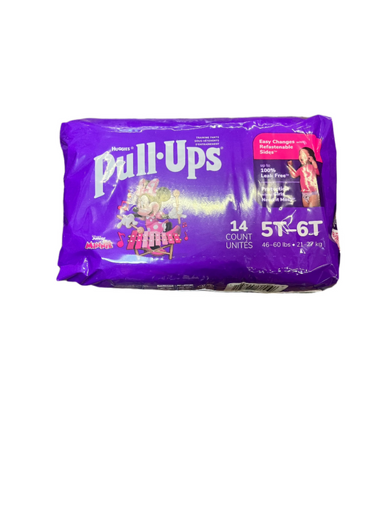 Huggies Pull Ups for Girls 5T-6T 14ct