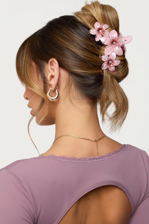 Flower Girl Hair Clip