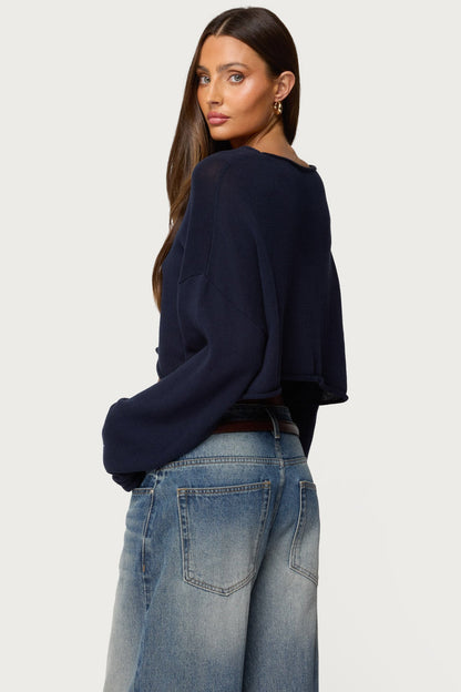 Shyrah Oversized Knit Top