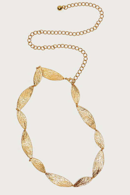 Abstract Pendant Chain Belt