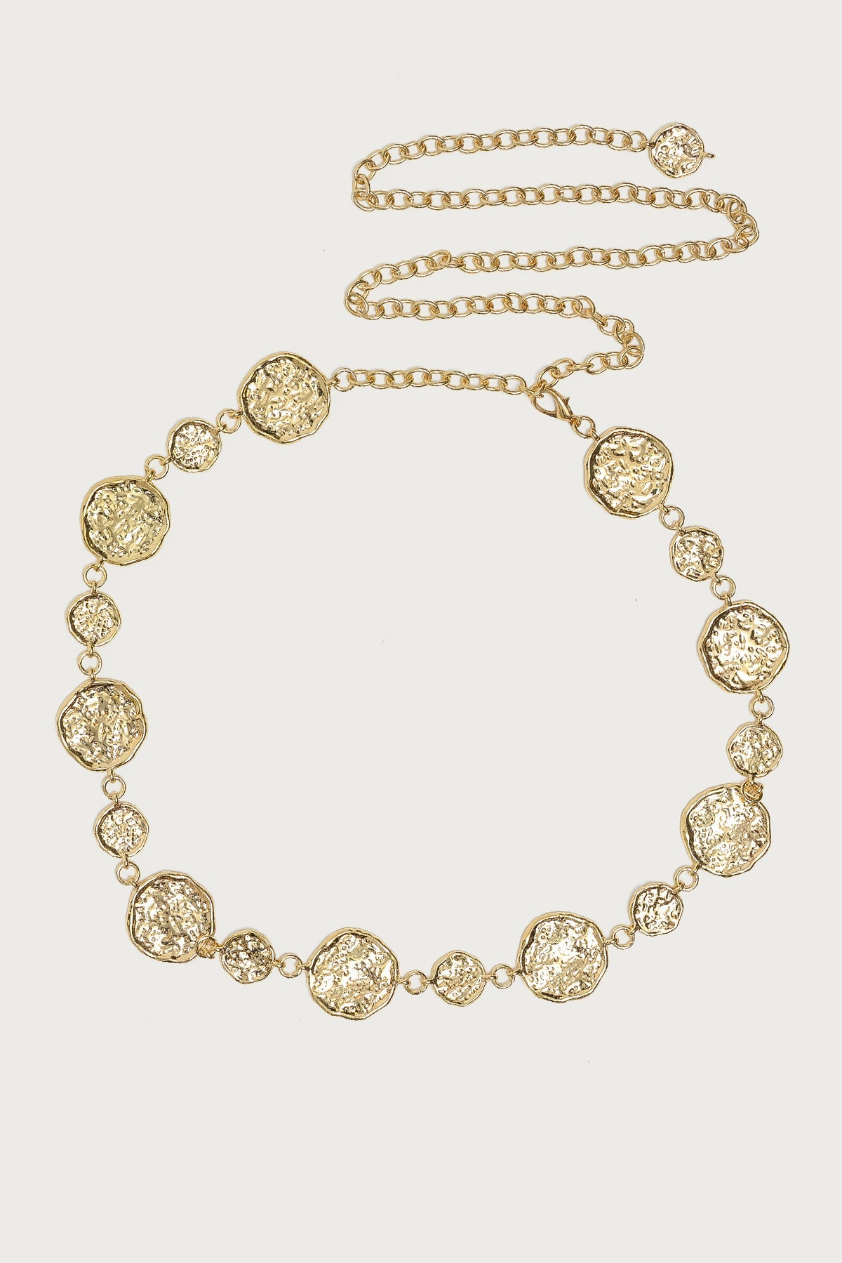 Textured Disc Chain Belt