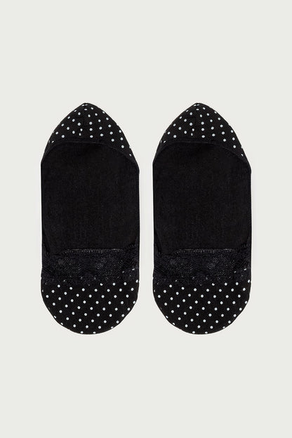 Lacey Polka Dot Socks
