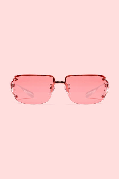 Barbie™ Rhinestone Rectangle Sunglasses