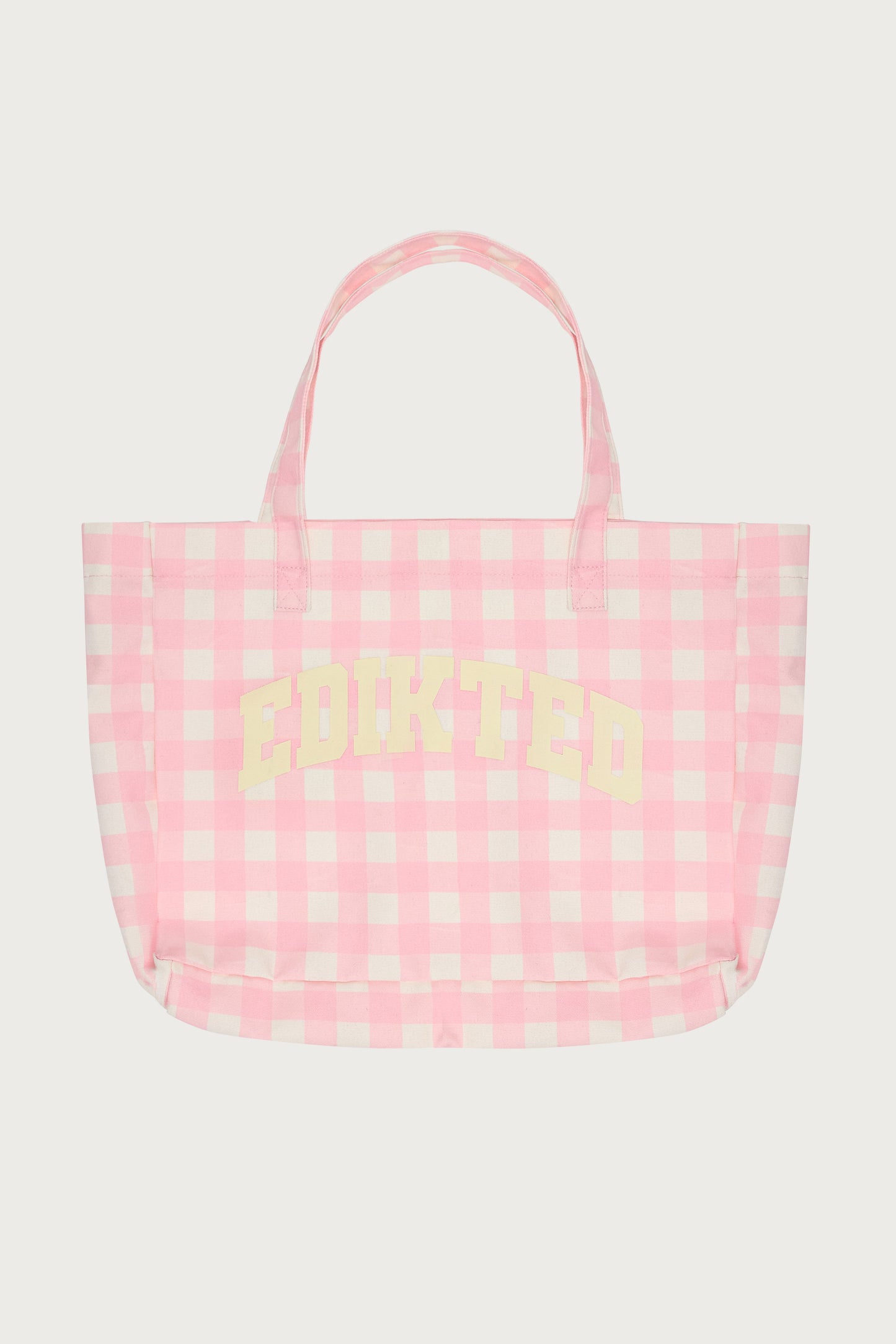Edikted Gingham Tote Bag