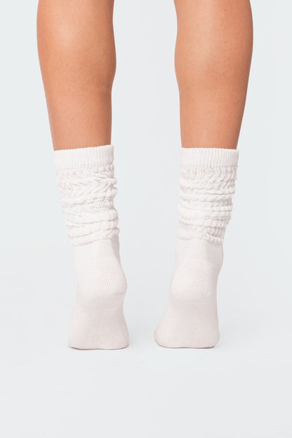 Slouchy Scrunch Socks
