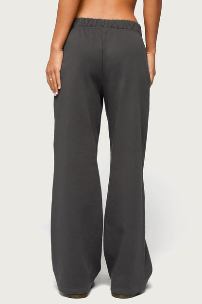 Basic Girl Wide Leg Edikted Sweatpants