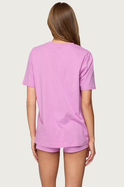 Fleur Hibiscus Graphic T Shirt