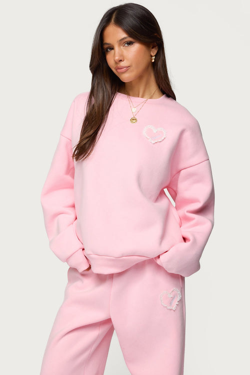 Love Edikted Oversized Sweatshirt
