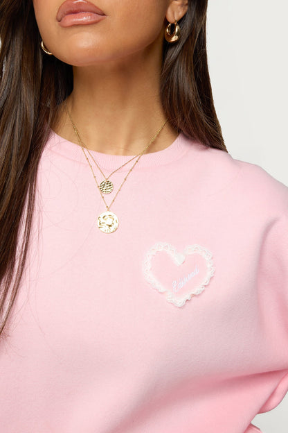 Love Edikted Oversized Sweatshirt