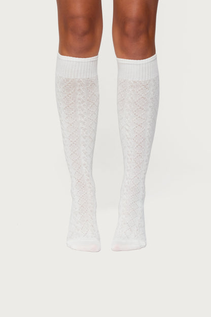 Cable Knit Socks