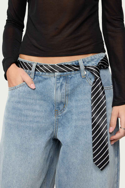 Striped Necktie