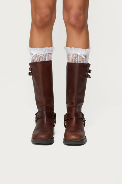Sheer Lace Socks