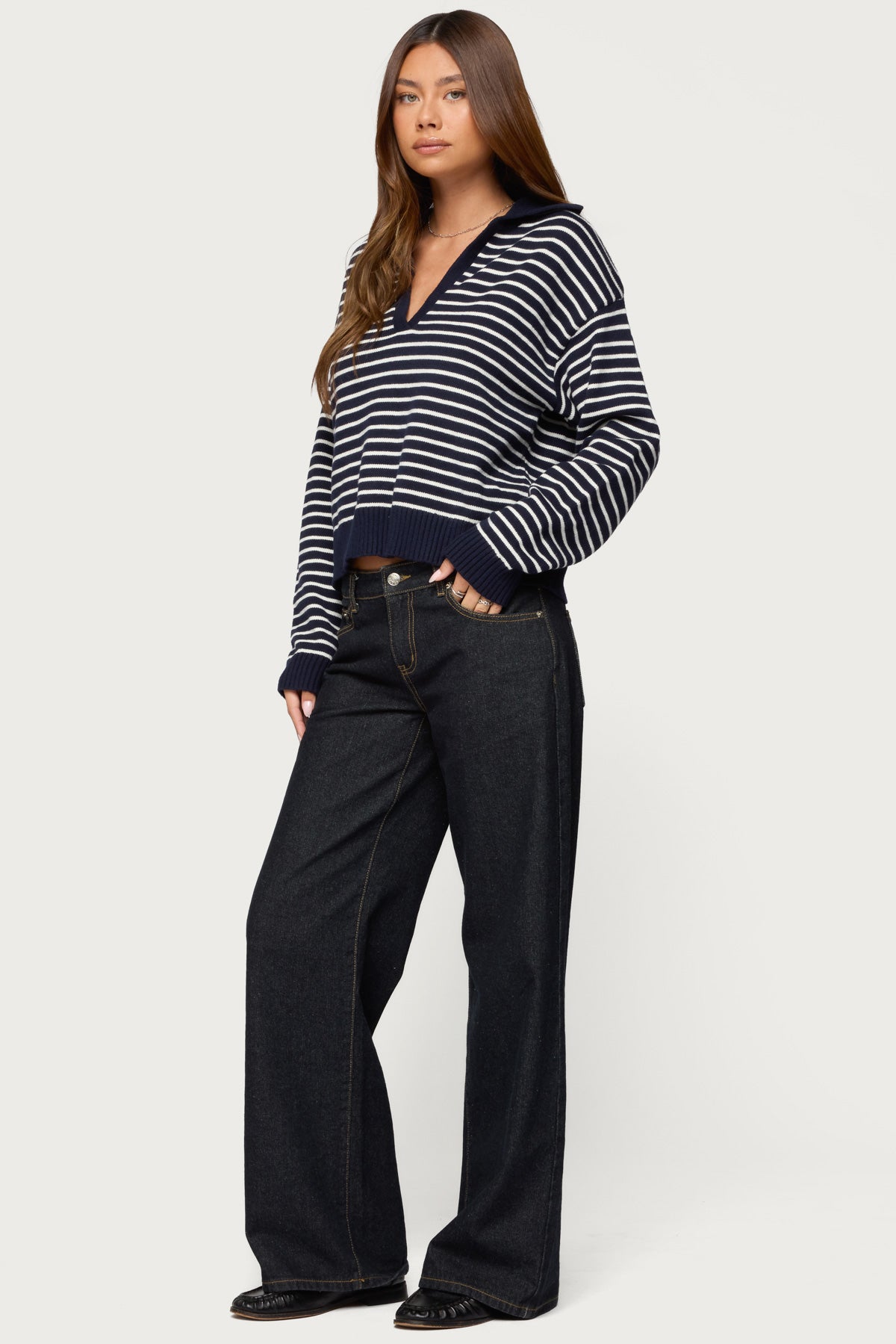 Copenhagen Oversized Striped Sweater