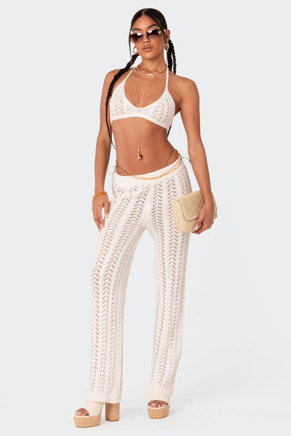 Hazel Crochet Bra Top