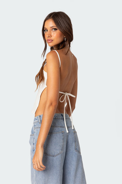 Jinx Open Back Top