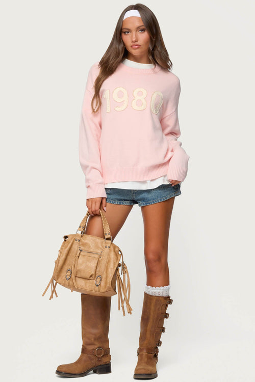 1980 Oversized Sweater