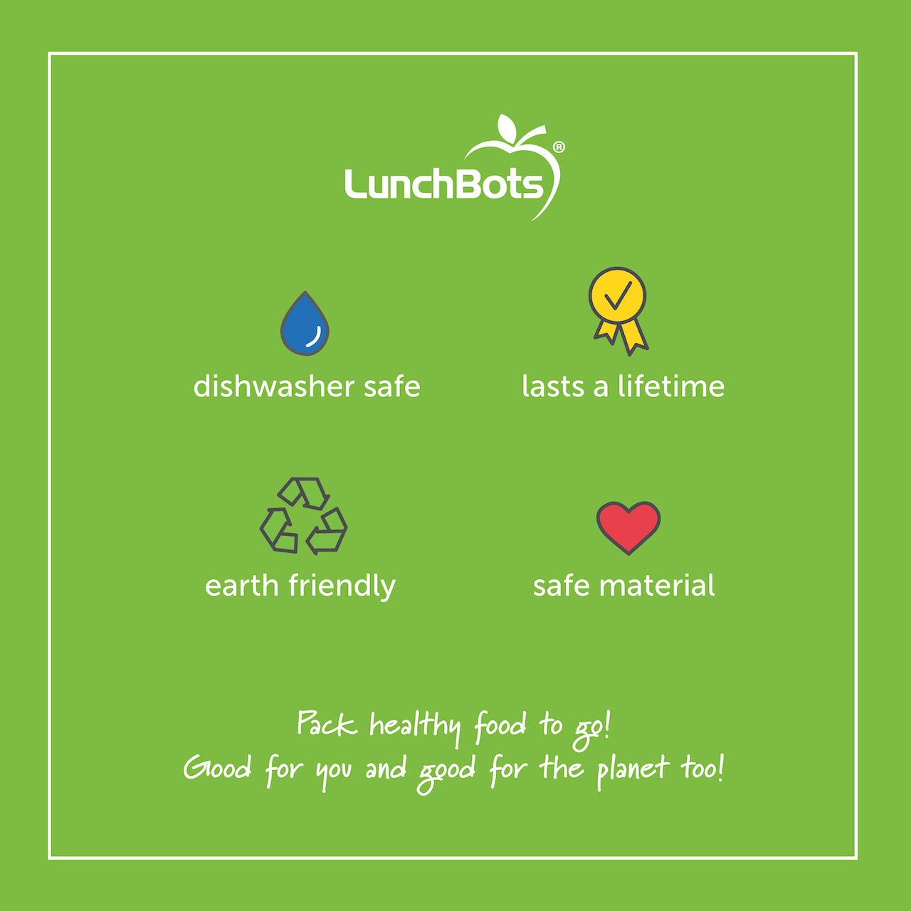 LunchBots Bitty Bowls