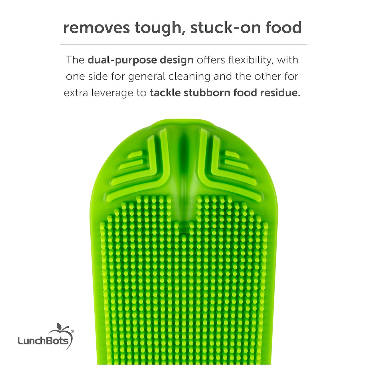 LunchBots Platinum Silicone Food Scrubber