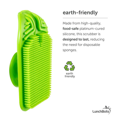 LunchBots Platinum Silicone Food Scrubber