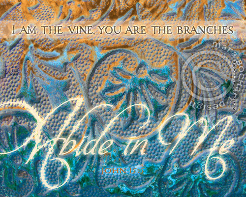 Abide In Me - frameable print
