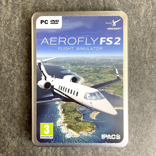 Aerosoft Aerofly FS2 Flight Simulator PC 6 DVD Set 2017 Metal Case IPACS - NextStage Vintage
