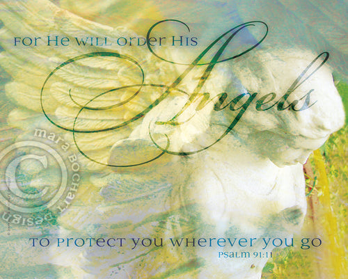 Angels - frameable print