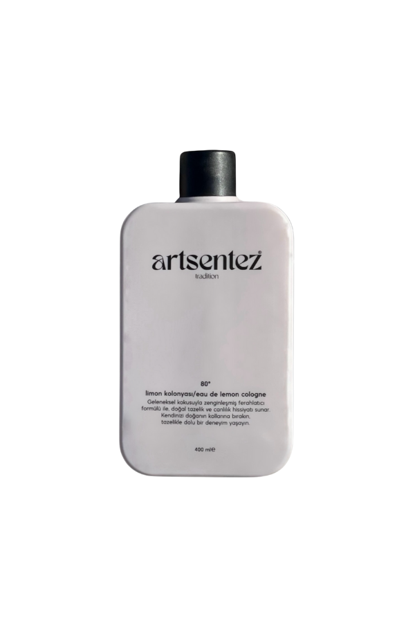 Artsentez Tradition Eau de Lemon Cologne 80° – Classic Freshness & Vitality (400ml)
