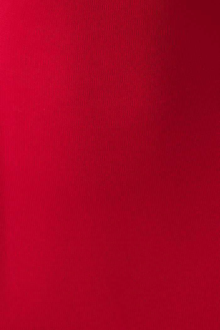 Ashtin Cross Front Knit Maxi Dress - Red
